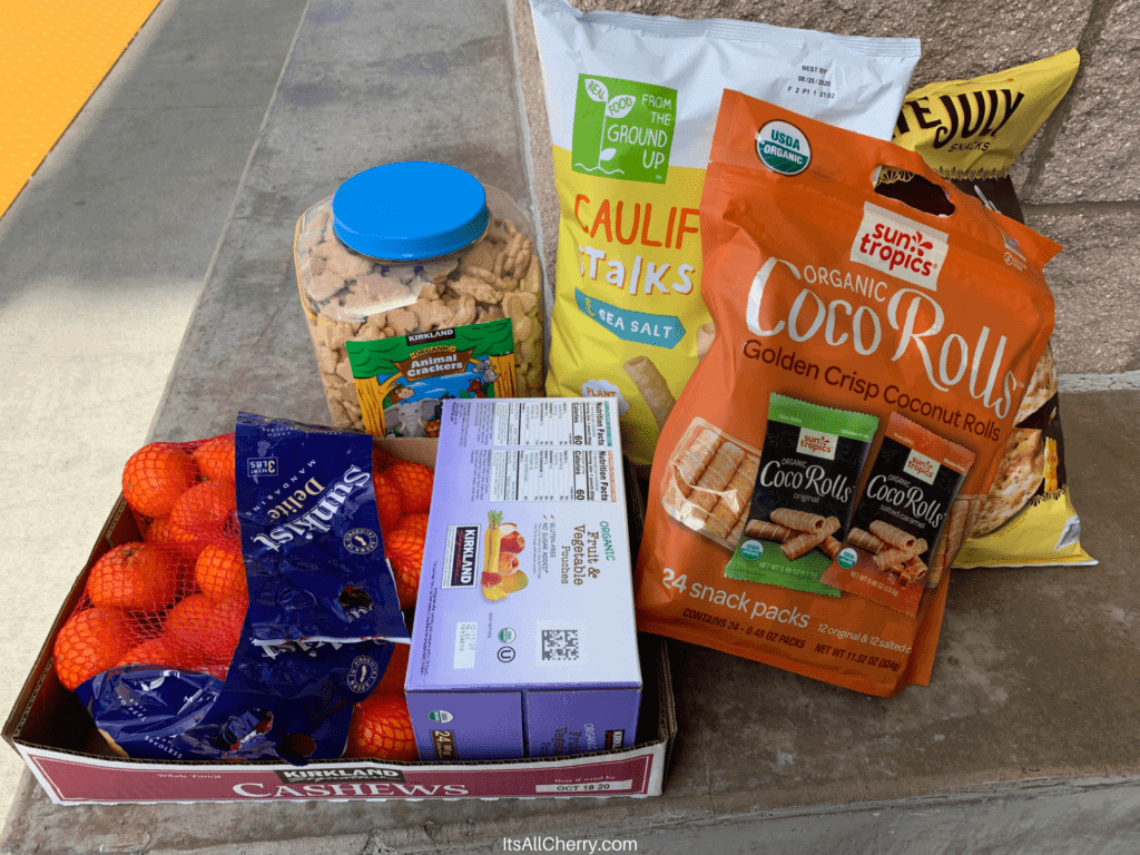 Grocery haul from Costco